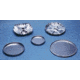 Eagle Thermoplastic Disposable Aluminum Weighing and Drying Pans D-11 Drying Pan With Hole (for solids)