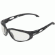 Edge Eyewear Dakura Safety Glasses Black Frame Clear Lens Sw111