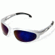 Edge Eyewear Dakura-Silver / Blue Mirror Lens with Gasket GSW128