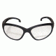Edge Eyewear Falcon Safety Glasses - Black Frame, Clear Lens SF611