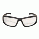 Edge Eyewear Hamel Safety Glasses - Black Frame, Clear Lens XH611