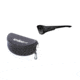 Edge Eyewear Hamel Safety Glasses - Black Frame, Gradient Lens, Polarized TXHG716 w/ FREE Hard Case