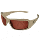 USED Edge Eyewear Hamel Sand Thin Temple Matte Sand Frame / CopperDriving Vapor Shield Lenses, One Size, TXH735VS-TT, EDEMO1
