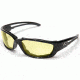 Edge Eyewear Kazbek XL-Black / Yellow Lens with Gasket GSK-XL112