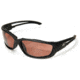 Edge Eyewear Kazbek XL Polarized-Black / Copper "Driving" Lens with Gasket GTSK-XL215