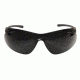 Edge Eyewear Notch Safety Glasses - Black Frame, G-15 Lens XN61-G15