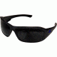 Edge Safety Brazeau Torque Glasses, Polarized, Black w/Blue E Logo Frame, Smoke Lens, TXB236-E4