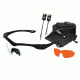 Edge Tactical Overlord 2-Lens Kit , Black Frame, Clear, Tiger's Eye Lens, HO2K-5
