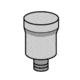 Elga Labwater Vent Filter Biobure 60/120 LC202, Unit EA