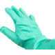 Honeywell Glove Green Nitrile, Size 9 PS,Single Pair NI15FLV9