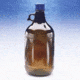 I-Chem Bottle Amber W/CLOS CS4 128OZ 345-4000