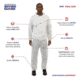 International Enviroguard SmallS 2222 Coveralls w/Elastic Wrists and Ankle, White, Case of 25, 2223XXXXXL