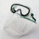 Jackson Safety MonoShield with Goggle, Clear, Universal 16671