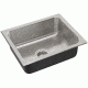 Just Manufacturing Sink W/O Faucet Ledge Ss S-1719-A-GR