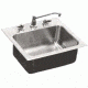 Just Manufacturing Ss Sink OD22X25INX10.5INDEEP SLX2225AGR