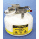 Justrite Can Pe Safety Disposal 1GAL 12160