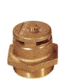 Justrite Drum Vent Brass F/2 Opening 08101