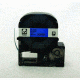 K-Sun Label 1/4 Black On Blue Tape 206BB