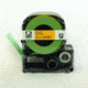 K-Sun Label 1BLACK On Yellow Tape 224BY