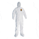 Kimberly Clark Kleenguard A30 Protective Coverall w/Hood and Boots, Extra White, 4XL, Case of 21, 46127-75