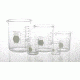 Kimble/Kontes KIMAX Brand Griffin Beakers, Low Form, Double-Capacity Scale, Borosilicate Glass 14080 01 Starter Pack