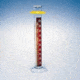 Kimble/Kontes KIMAX Brand Single Metric Scale Graduated Cylinders, Class B, with Red Stripe 20024D 2000