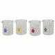 Kimble/Kontes KIMAX Color-Coded Griffin Beakers, Double Scale, Borosilicate Glass, Kimble Chase 14000Y 1000 Sunny Yellow Graduations