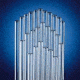 Kimble/Kontes KIMAX Glass Tubing, Standard Wall, Kimble Chase 80200 15 Glazed Ends