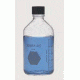 Kimble/Kontes KIMAX Media/Storage Bottles, KG-35 Borosilicate Glass, Graduated, Kimble Chase 61110R 500 Black Phenolic 14-B White Rubber-Lined Closure