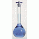 Kimble/Kontes KIMAX Volumetric Flasks with Color-Coded PTFE [ST] Stopper, Class A, Kimble Chase 28014F 5
