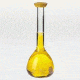 Kimble/Kontes KIMAX Volumetric Flasks with Snap Cap, Class B, Kimble Chase 28010 10