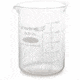Kimble/Kontes Griffin Low-Form Beakers with Double-Capacity Scale, Borosilicate Glass VW14000 2000