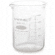Kimble/Kontes Griffin Low-Form Beakers with Double-Capacity Scale, Borosilicate Glass VW14000 1000
