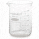 Kimble/Kontes Griffin Low-Form Beakers with Double-Capacity Scale, Borosilicate Glass VW14000 10