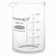 Kimble/Kontes Heavy-Duty Low-Form Beakers with Double-Capacity Scale, Borosilicate Glass VW14005 1000