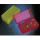 Labcon Freezer Boxes 2709-220-000 100-Place Box With Attached Hinged Lid
