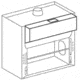 Labconco Auxiliary-Air Plenum Kits for Protector Premier Laboratory Hoods, Labconco 9834008 Auxiliary-Air Kit For 2.4 m (8') Protector Hood