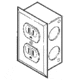 Labconco Electrical Receptacle Kits for Protector Laboratory Hoods, Labconco 9854200 Duplex Receptacle