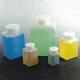 VWR Square Bottles, Case of 48, High-Density Polyethylene, Wide Mouth, K612-VWR
