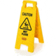 Lagasse Brothers Sign Caution Wet Floor Yel 6112-77-YEL