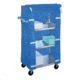 Lakeside Manufacturing Linen Cart Ss W/nylon Cover 442, Unit EA