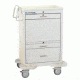 Lakeside Manufacturing Medication Cart White 3 Drawr C-330-MUS-TW, Unit EA