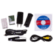 Levenhuk DTX 700 Mobi Digital Microscope, Optical Glass, 10-300x, 0-100mm, Black, Middle, 75076