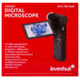 Levenhuk DTX 700 Mobi Digital Microscope, Optical Glass, 10-300x, 0-100mm, Black, Middle, 75076