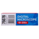 Levenhuk DTX 700 Mobi Digital Microscope, Optical Glass, 10-300x, 0-100mm, Black, Middle, 75076