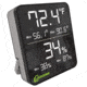 Lockdown Digital Hygrometer, Black/Silver, 1116774