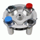 LW Scientific 4-Place Rotor for C5 Centrifuge w/4 - 50ml Metal Tube Shields C5R-KIT4-50ML