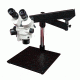 LW Scientific Z4 Binocular Stereo Zoom Microscope on Articulating Arm with Table Base, CREAM Z4M-BZM7-BMAT