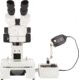 LW Scientific Z4 Zoom Binocular 7x-45x on Embryo-GLO Halogen Stand Microscope w/Tilt Mirror, Z4M-BZM7-EMH1