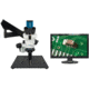 LW Scientific Z4 Zoom Video System Microscope, HD Cam, 0.5x, 60-LED Ring, Z4S-THSU-BMAT